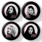 Black Pink Member Design Badges for KPOP (Pack of 4) - Kpop Store Pakistan