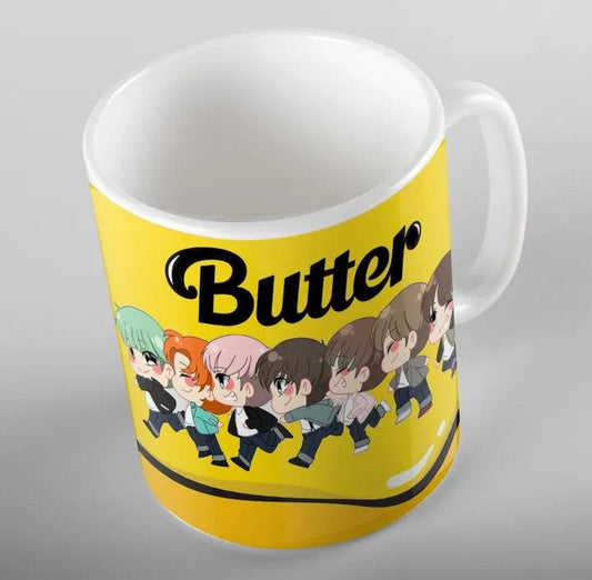 BTS Army Mug Yellow Style Design - Kpop Store Pakistan
