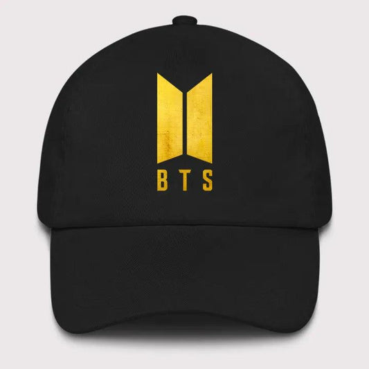 BTS Army Cap Adjustable for Cute kpop army (Gold) - Kpop Store Pakistan